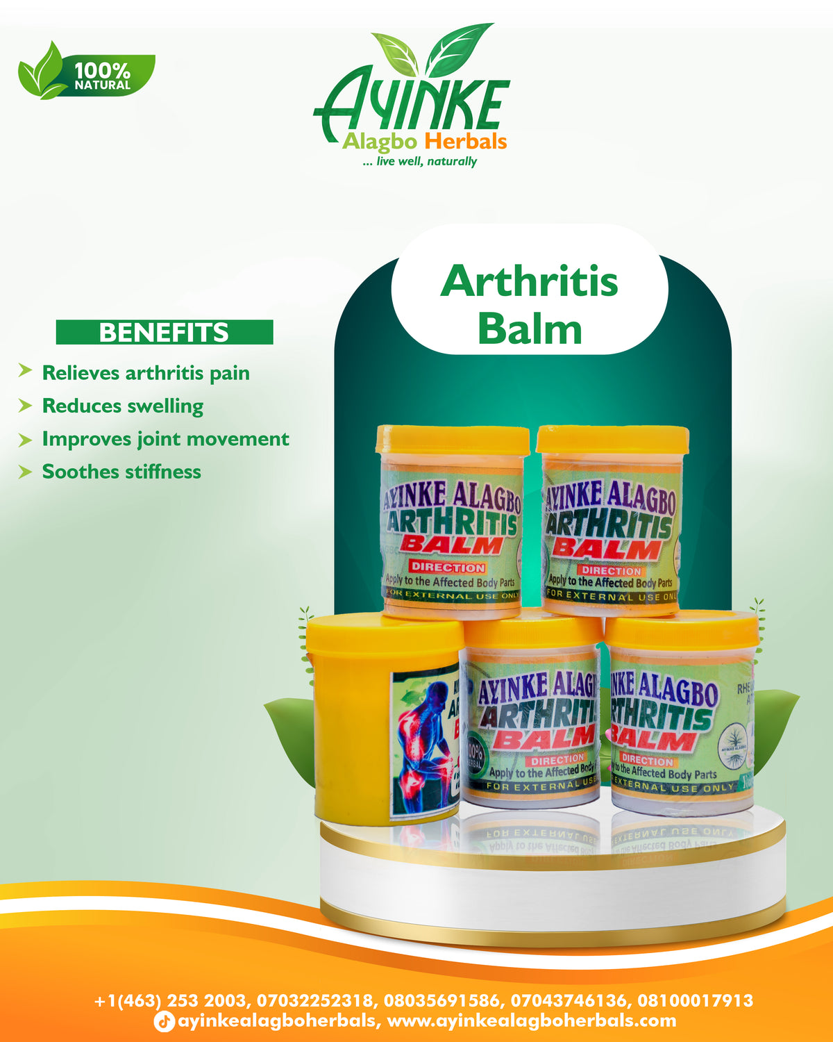 Muscle & Joint Herbal Balm